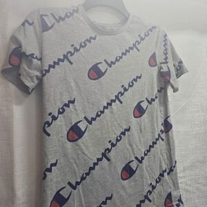 Champion Gray Logo T-Shirt